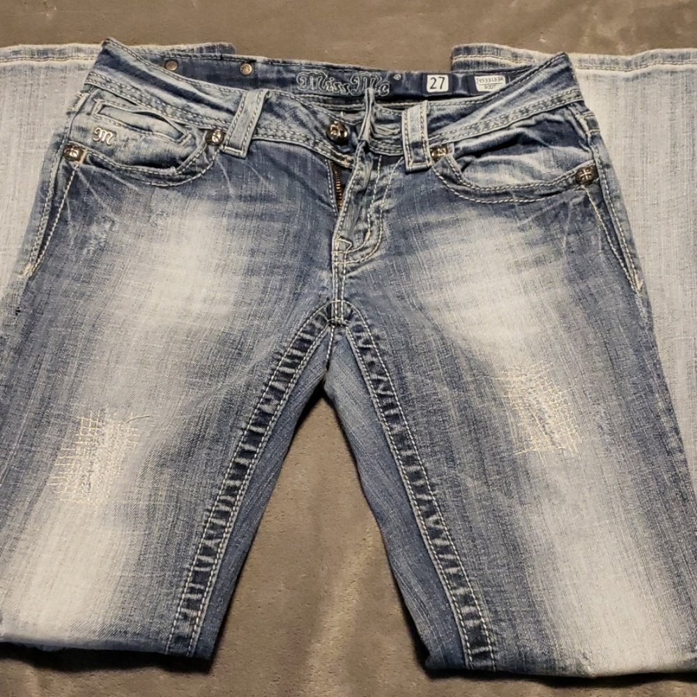 Miss Me angelwing bootcut jeans - Picture 4 of 6